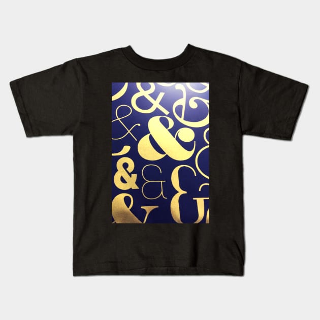 Ampersand Kids T-Shirt by CrazyCraftLady